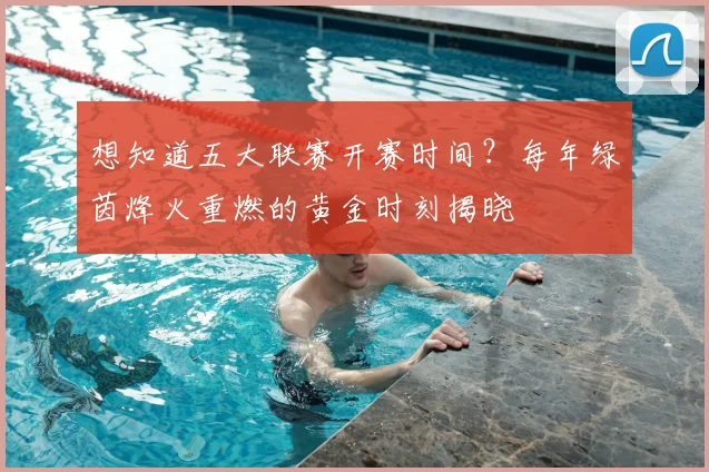 想知道五大联赛开赛时间?每年绿茵烽火重燃的黄金时刻揭晓